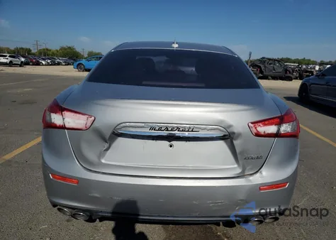 2014 Maserati Ghibli from USA, damaged, VIN ZAM57XSA9E1089418